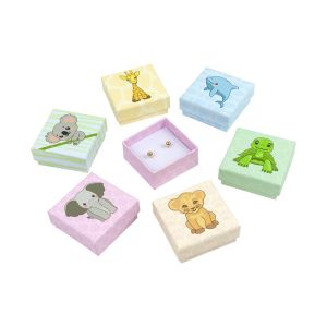 Set cajas de cartón para pendientes infantil para joyas joyería y bisutería AN-40