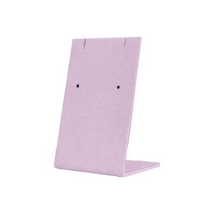 Expositor display personalizado en microfibra para joyeria bisuteria y joyas cd-p102-mf-97