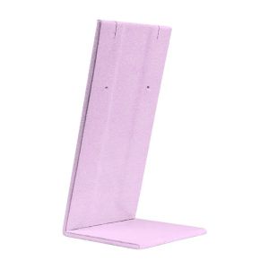 Expositor display personalizado en microfibra para joyeria bisuteria y joyas cd-p103-mf-97