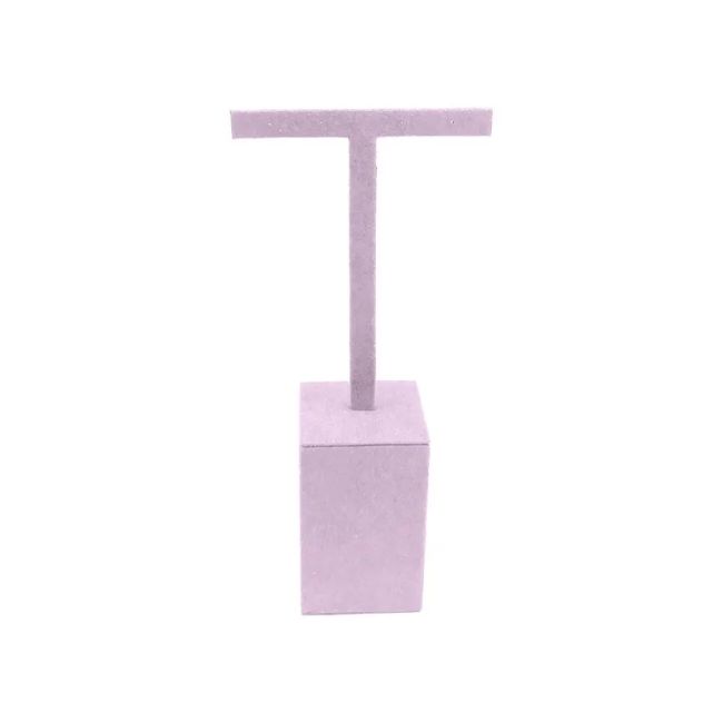 Expositor display personalizado en microfibra para joyeria bisuteria y joyas cd-p151-mf-97