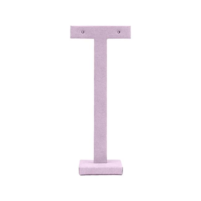 Expositor display personalizado en microfibra para joyeria bisuteria y joyas cd-p132-mf-97