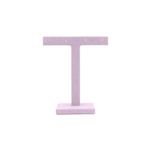 Expositor display personalizado en microfibra para joyeria bisuteria y joyas cd-p133-mf-97