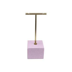 Expositor display personalizado en microfibra para joyeria bisuteria y joyas cd-p182-mf-97