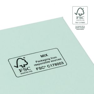 Caja FSC® para Collar o Conjunto Aguamarina Packaging de Joyería Personalizable F17-AQ