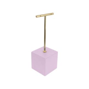 Expositor display personalizado en microfibra para joyeria bisuteria y joyas cd-p183-mf-97