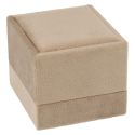 Estuche para pendientes 61x66x55 mm color arena VT-1-P-AR