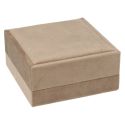 Estuche para pendientes 90x90x40 mm color arena VT-5-P-AR