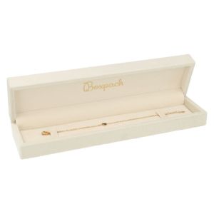 Estuche para pulsera 220x55x36 mm color beige VT-8-PE-BE