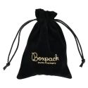 Bolsa de antelina para joyeia y bisuteria color burdeos 105x145 Mm. A-303-BU