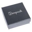 Cartón para conjunto de colgante o conjunto de joyería y bisutería 86x86x33 Mm color gris Q-81-G