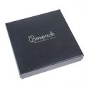 Caja de cartón para conjunto de colgante de joyería y bisutería  167x167x33 Mm color blanco q-18-g