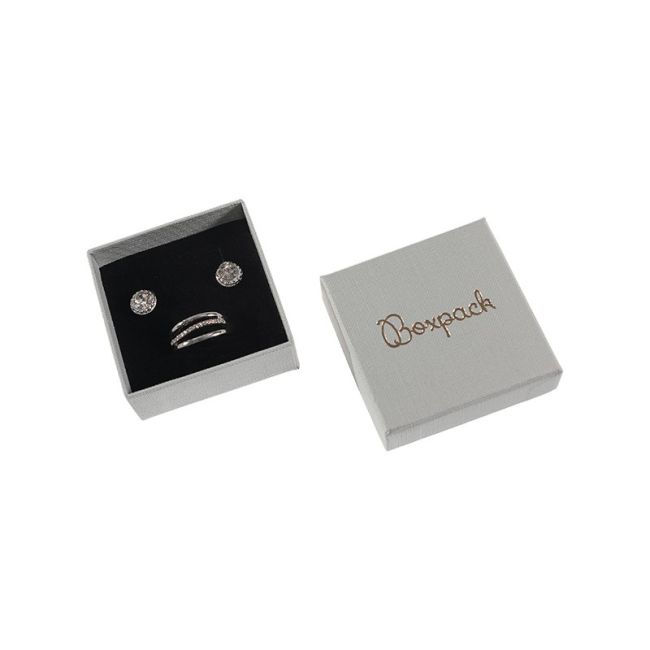 Caja para Pendientes o Conjunto Packaging de Joyería Personalizable ST-61