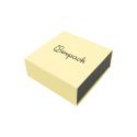 Caja de cartón para colgante o conjunto color amarillo 83x83x33 mm SL-81-AM-N