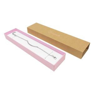 Caja de cartón para pulsera color kraft 230x51x27 mm SL-51-K-RS