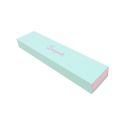 Caja de cartón para pulsera aguamarina cuarzo 230x51x27 mm SL-51-AQ-RS