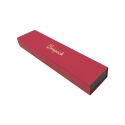 Caja de cartón para pulsera roja 230x51x27 mm SL-51-R-N