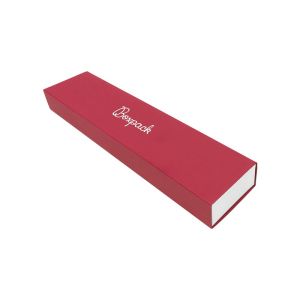 Caja de cartón para pulsera roja 230x51x27 mm SL-51-R-B