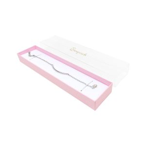 Caja de cartón para pulsera transparente 230x51x27 mm SL-51-TR-RS
