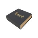 Caja de cartón para collar o conjunto color negro 116x116x33 mm SL-17-N-K
