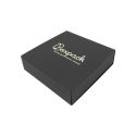 Caja de cartón para collar o conjunto color negro 116x116x33 mm SL-17-N-N