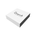 Caja de cartón para collar o conjunto color blanco 116x116x33 mm SL-17-B-N