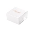 Caja de cartón para pendientes y colgante color blanco 73X70X40 mm SG-2-B-B