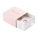 Caja de cartón para pendientes y colgante color rosa 73X70X40 mm SG-2-RS-B