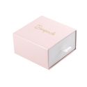 Caja de cartón para pendientes y colgante color rosa 73X70X40 mm SG-2-RS-B