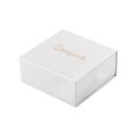 Caja de cartón para colgante y pendientes color blanco 90X87X40 mm SG-3-B-B