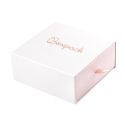 Caja de cartón para colgante y pendientes color blanco 90X87X40 mm SG-3-B-RS