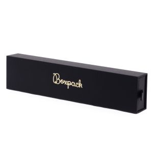 Caja de cartón para pulsera color negro 223x50x27 mm PB-4-N