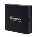 Caja de cartón para collar o conjunto color negro 152x150x39 mm PB-5-N