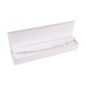 Caja de cartón para pulsera color blanco 227X52X30 mm MC-5-B