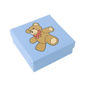 Cajas de cartón para pendientes infantil para joyas joyería y bisutería sp-41 AZUL