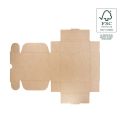 Cajas de envió FSC® ecomerce blanca personalizables 175x175x60 mm FCE-175-B