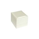 ESTUCHE PARA ANILLO LABIOS COLOR BLANCO ROTO 62x67x56 Mm. WD-1-S