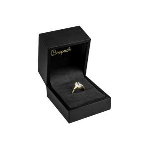 ESTUCHE PARA ANILLO LABIOS COLOR NEGRO 62x67x56 Mm. EB-1-S