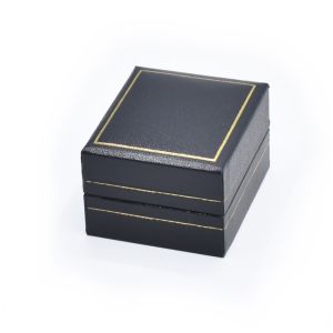 Estuche polipiel azul para colgante 47x53x30 mm. J-07-C