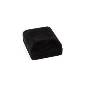 Estuche flocado negro para colgante 61x78x31 mm. V-3-C