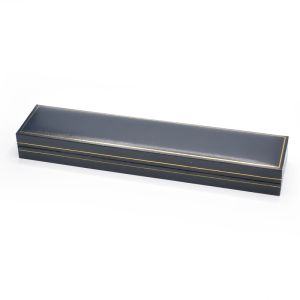 Estuche polipiel azul para pulsera 223x51x27 mm. J-01-PE-A