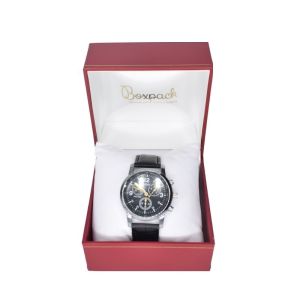 Estuche polipiel rojo para reloj 90x90x75 mm. J-18-R-R