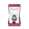 Estuche polipiel rojo para reloj 90x90x75 mm. J-18-R-R