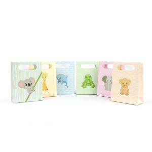Set bolsas de papel infantiles para joyería y bisutería 110x150x50 mm B-AN