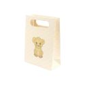 Bolsa de papel infantil naranja para joyería y bisutería 110x150x50 mm B-AN