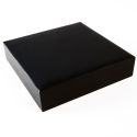 Estuche polipiel negro para conjunto 160x160x35 mm. C-7-A