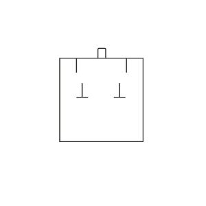 Estuche polipiel rojo para pendientes de joyería bisutería joyas lz-3-p