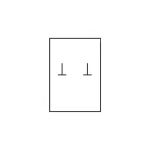 Estuche polipiel rojo para pendientes de joyería bisutería joyas cr-3-p