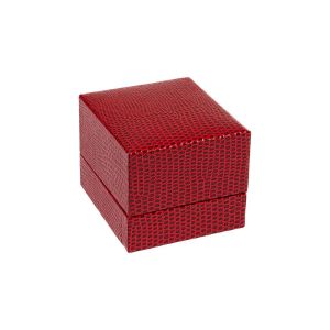 Estuche para anillo de joyería bisutería 47X52X41 mm rojo LZ-2-S