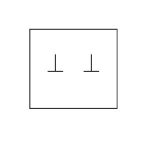 Estuche polipiel gris para pendientes de joyería bisutería joyas s-50-p