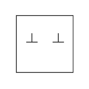 Estuche con led negro para pendientes de joyería bisutería joyas le-12-p